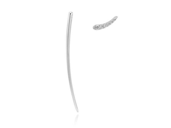 Earrings PISA  in golden silver