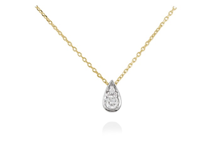 Gargantilla en Oro 18Kt. y diamantes