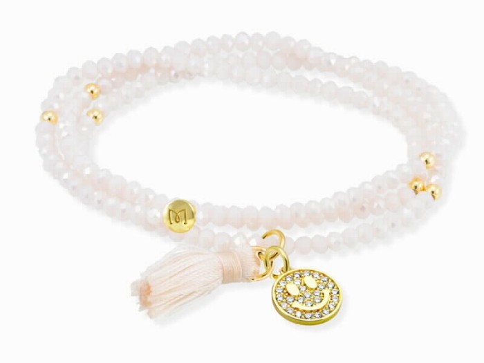 Bracelet ZEN  in golden silver