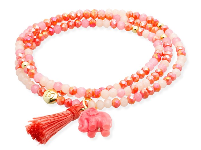 Bracelet ZEN PEACH with sun
