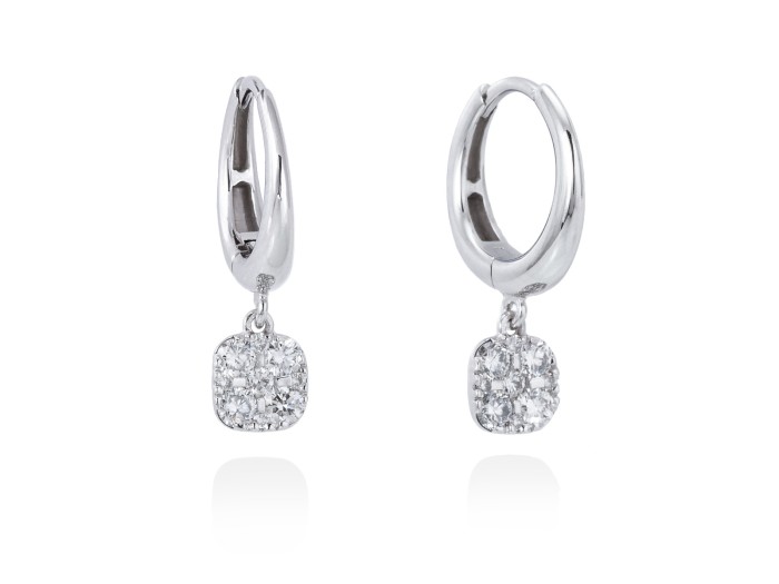 Earrings   in 18kt. Gold and diamonds