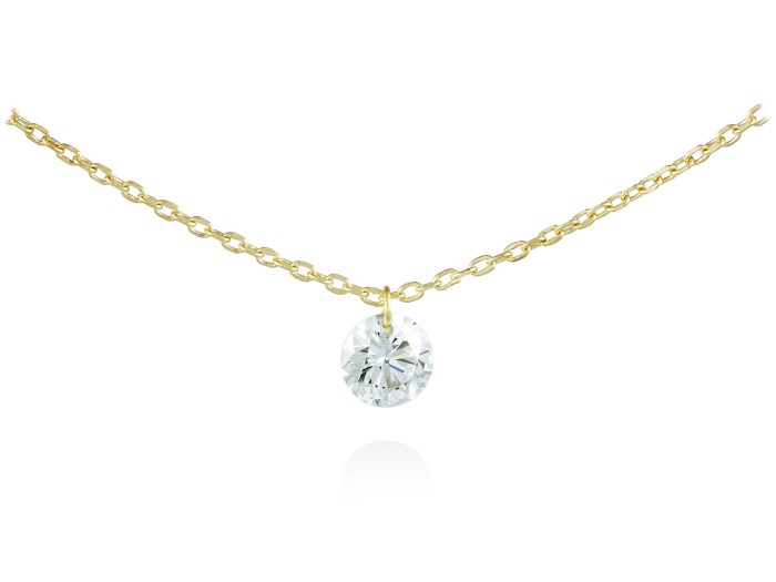 Necklace in 18kt. Gold and diamonds