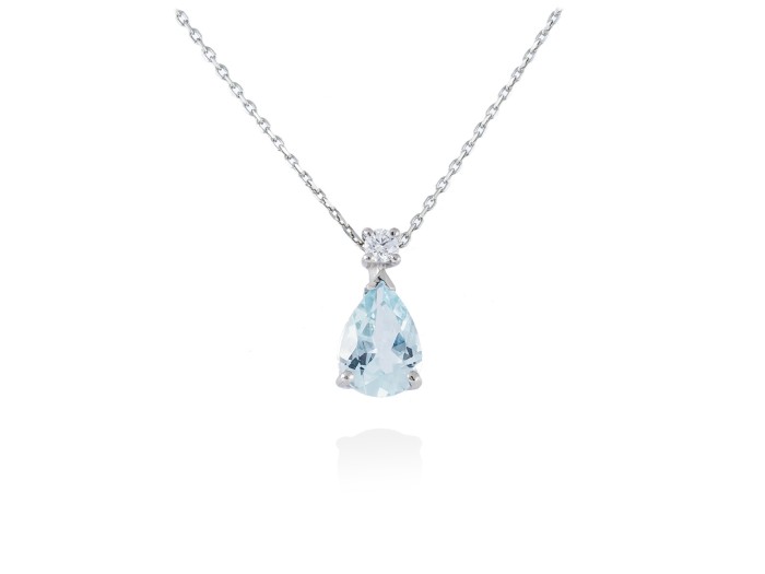 Necklace in 18kt. Gold and diamonds