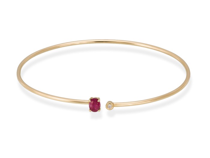 Bracelet   in 18kt. Gold and diamonds