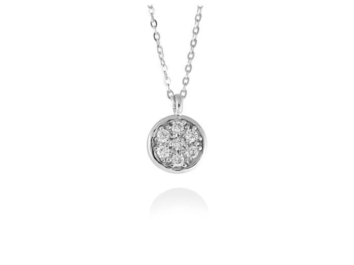 Gargantilla Oro 18Kt. y diamantes