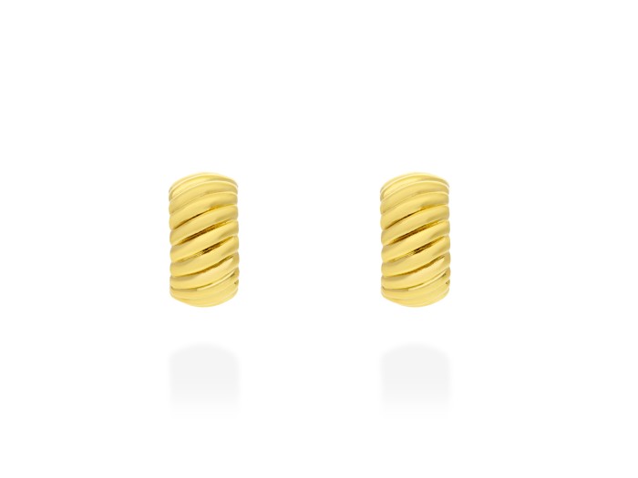 Pendientes aro gallonado Endless