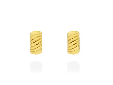 Pendientes aro gallonado Endless