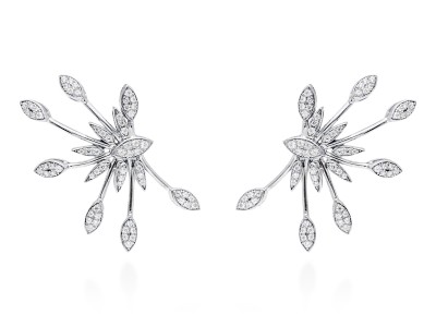 Earrings CARA  in silver