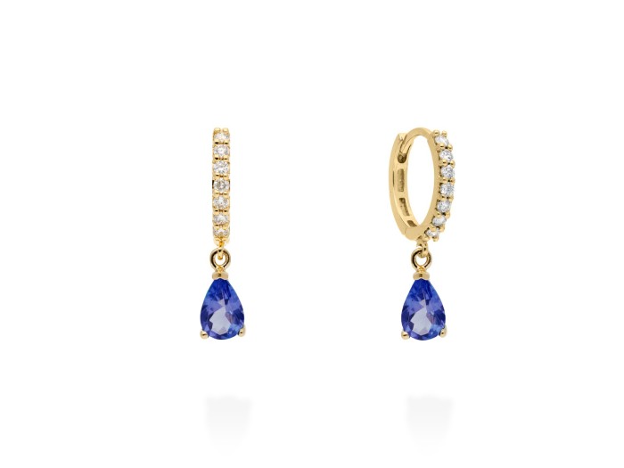 Earrings   in 18kt yellow Gold and diamonds