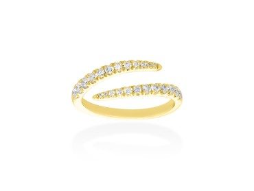 Ring   in 18kt Gelbgold und Diamanten