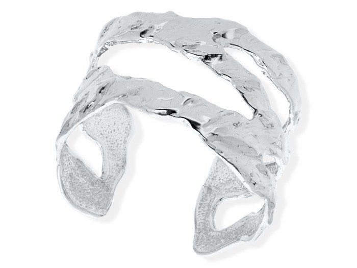 Brazalete de plata TSURU