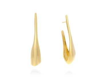 Pendientes de plata Tsuru