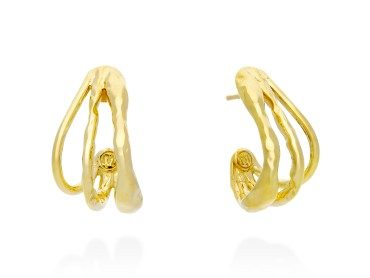 Pendientees de plata aro Tsuru