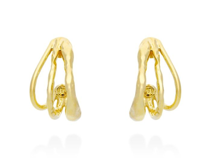 Pendientees de plata aro Tsuru