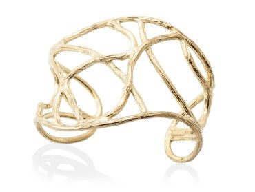 Brazalete de plata LILY