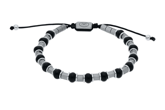 Pulsera de plata onix