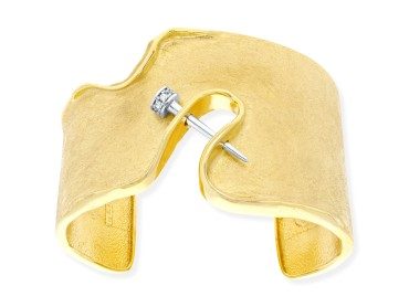 Brazalete de plata Silk