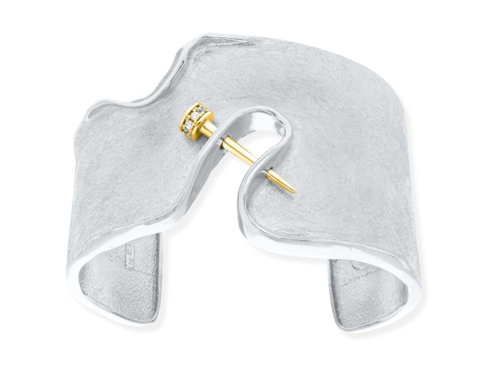 Brazalete de plata. SILK