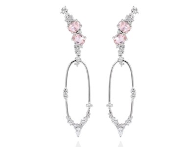 Earrings SOMEIL  in silver