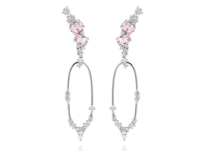 Earrings SOMEIL  in silver