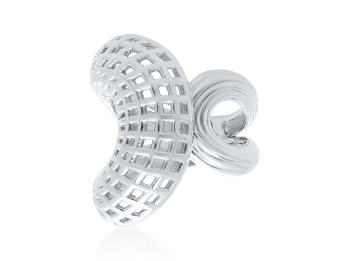 Anillo de plata Tweed