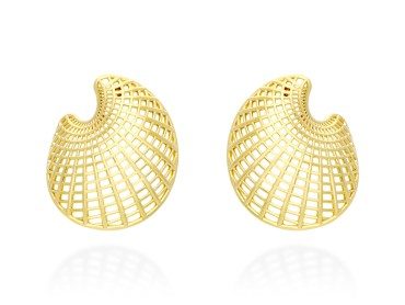 Pendientes de plata Tweed