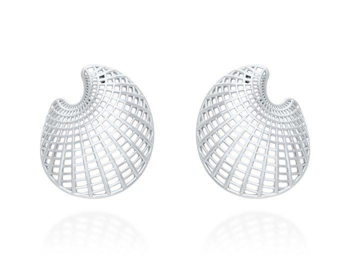 Pendientes de plata Tweed