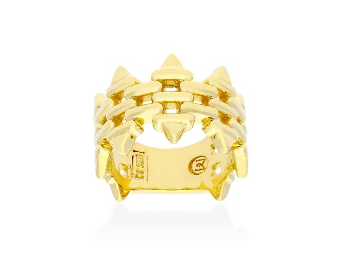 Anillo de plata Panther