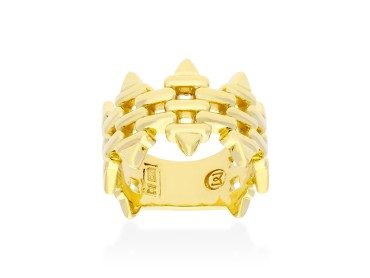 Anillo de plata Panther