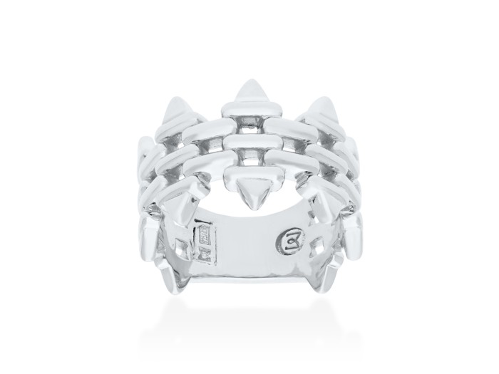 Anillo de plata Panther