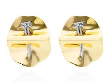 Pendientes de plata Silk