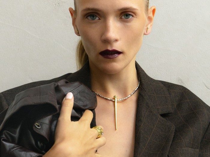 Pendientes de plata y circonitas Silk