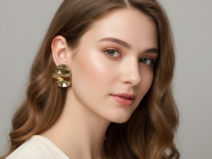 Pendientes de plata Silk Couture