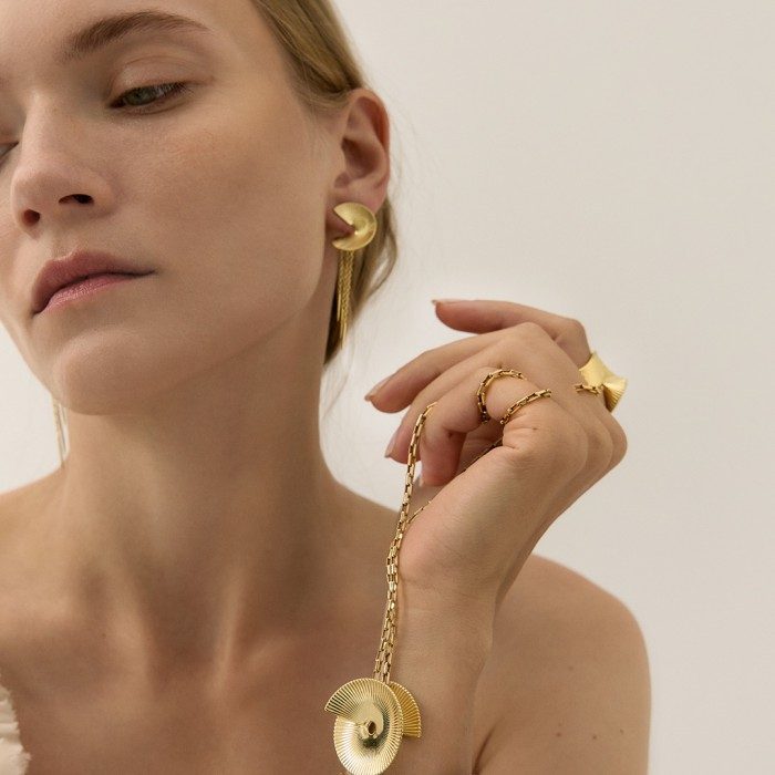 Pendientes de plata largos. ENDLESS