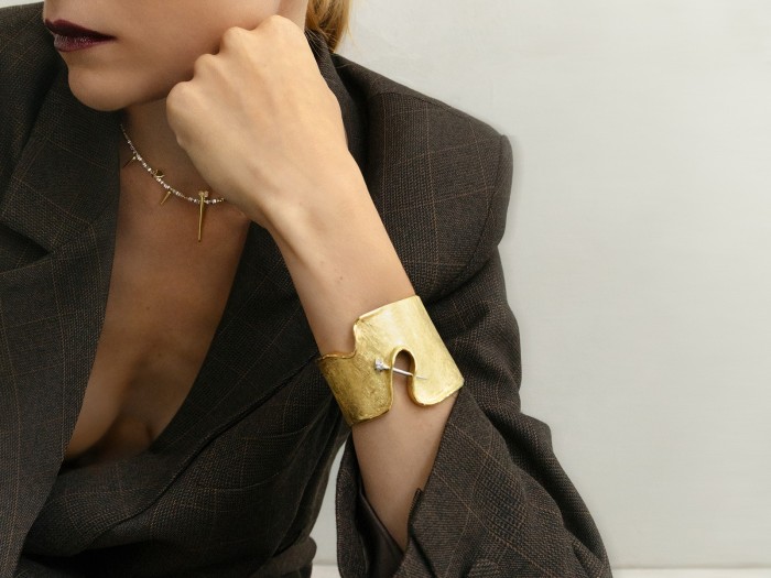 Brazalete de plata. SILK