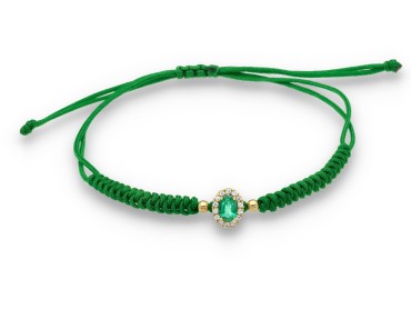 Bracelet   in 18kt yellow Gold and diamonds