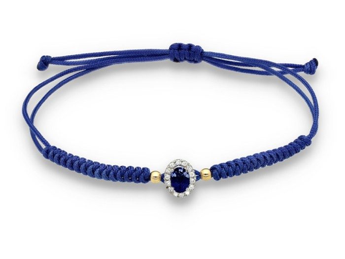 Pulsera de Oro con diamantes y esmeralda