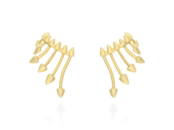 Silver Climber Earrings · ETNA