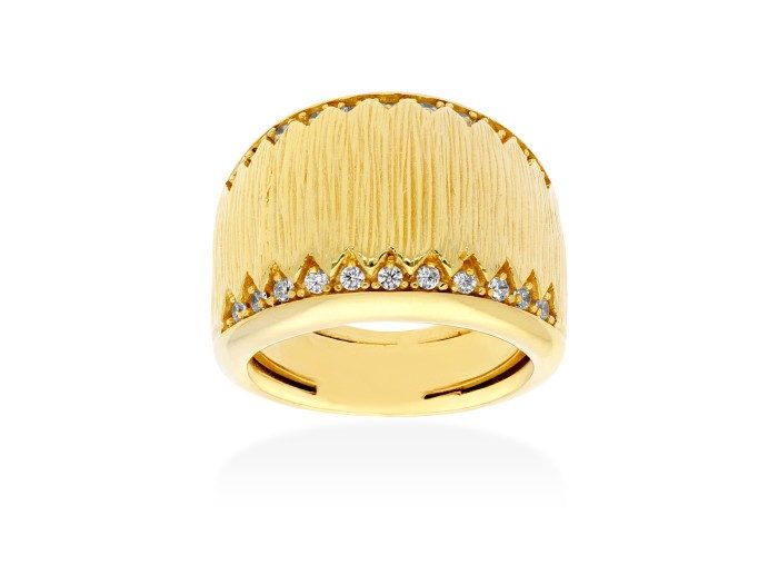 Anillo de plata. FUJI