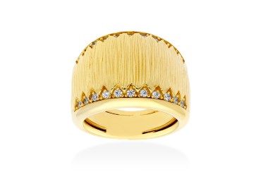 Anillo de plata. FUJI