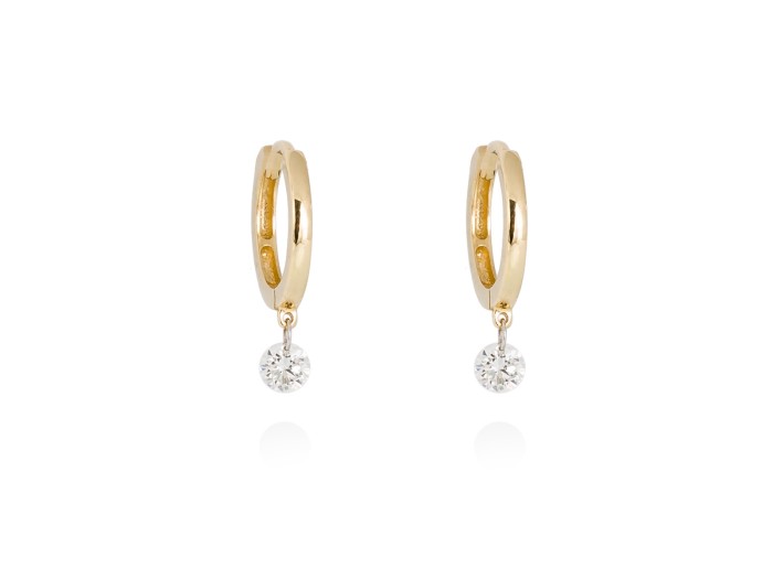 Ohrringe   in 18kt. Gold und Diamanten