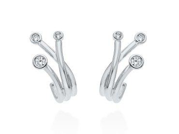 Ohrringe Mistral mini  in silber vergoldet