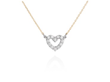 Gargantilla en Oro 18Kt. y diamantes