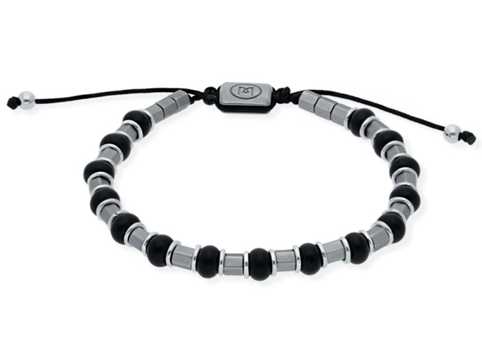 Pulsera de plata onix