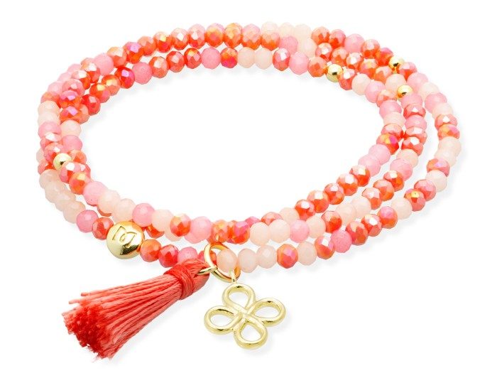 Bracelet ZEN PEACH with sun
