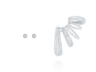 Earcuff de plata con circonitas. GLOSS