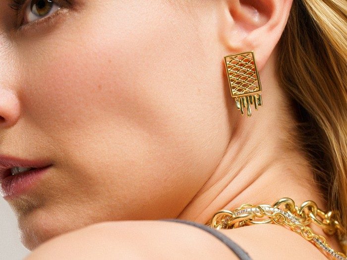 Earrings VANDERBILT in silver