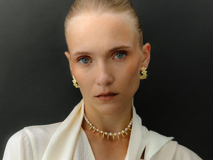 Pendientes de plata aros Panther