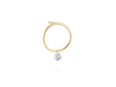 Ohrringe  in 18kt. Gold und Diamanten