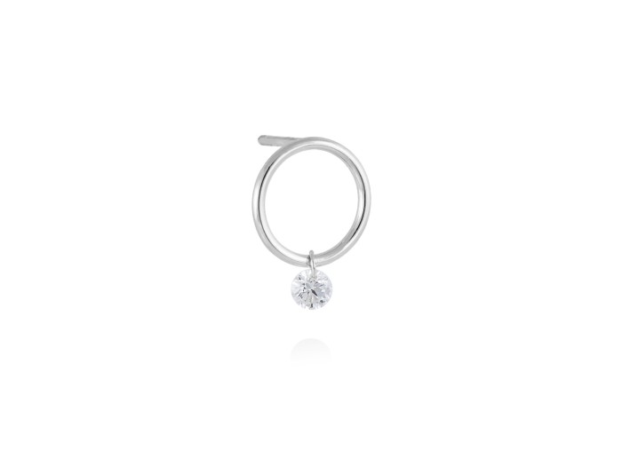 Ohrringe  in 18kt. Gold und Diamanten